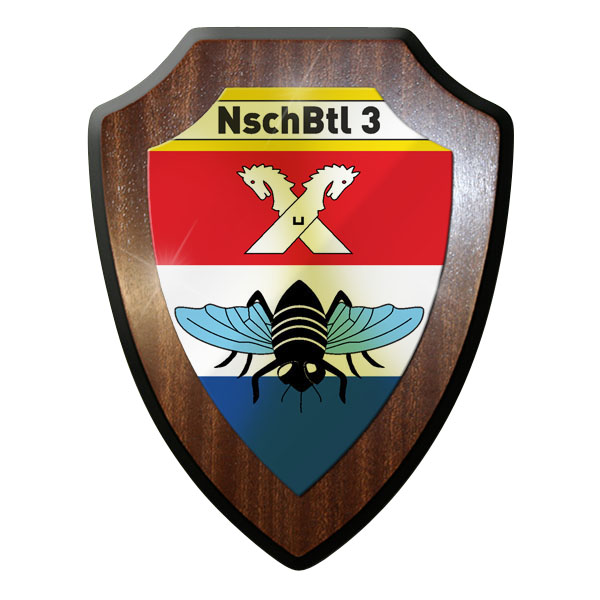 Wappenschild - NschBtl 3 Nachschub Bataillon 3 Bundeswehr #10195 w