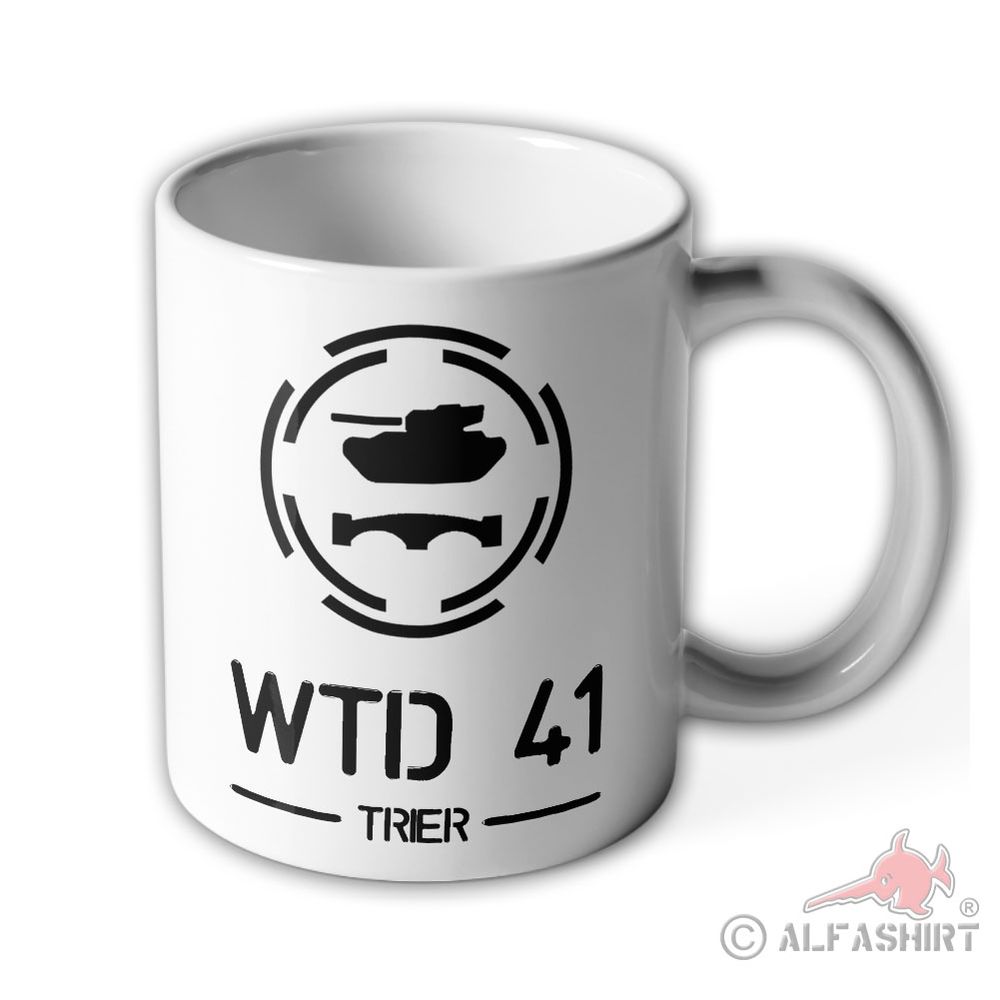 Tasse WTD 41 Trier Wehrtechnische Dienststelle für landgebundene #36723