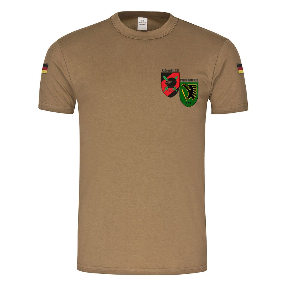 BW Tropics PzGrenBtl 131 & 132 Panzergrenadier Battalion Tropical Shirt # 25942