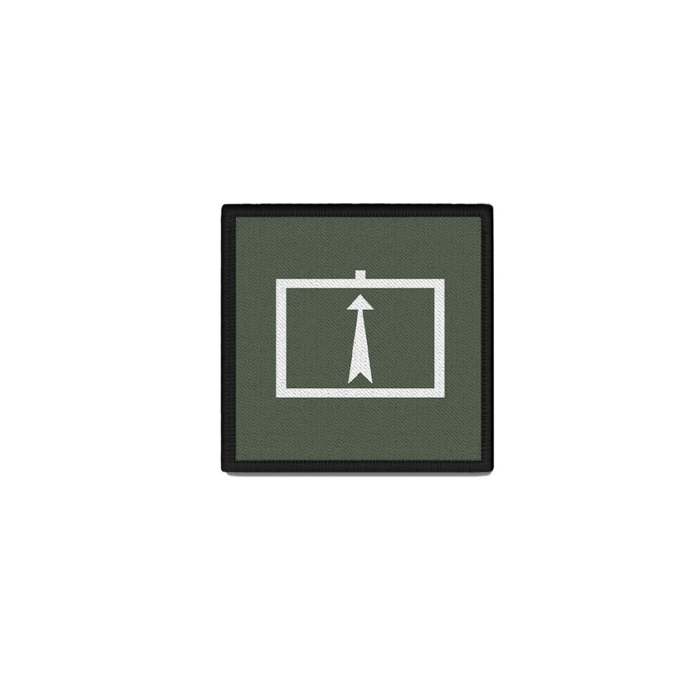 4x4 square patch tactical signs