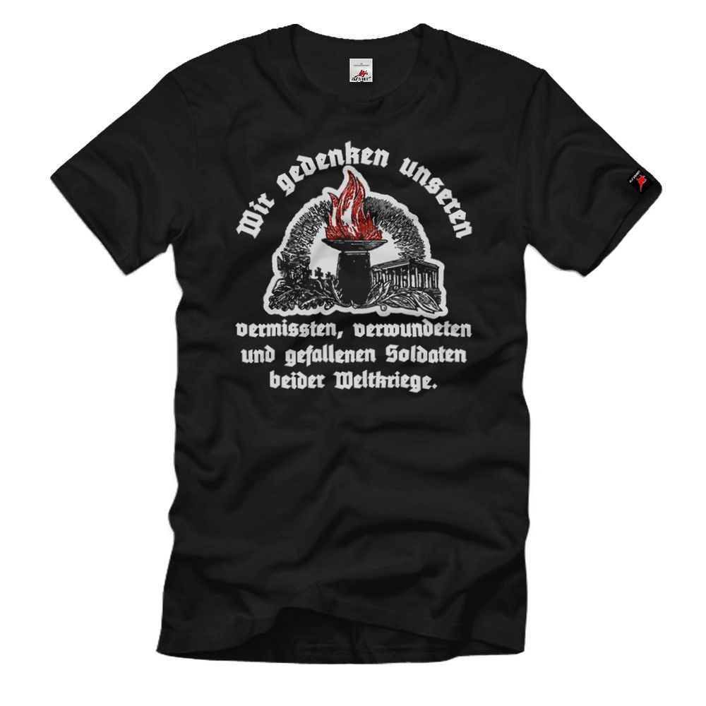 Gedenken unsere gefallenen Soldaten vermisst verwundet T-Shirt#36036