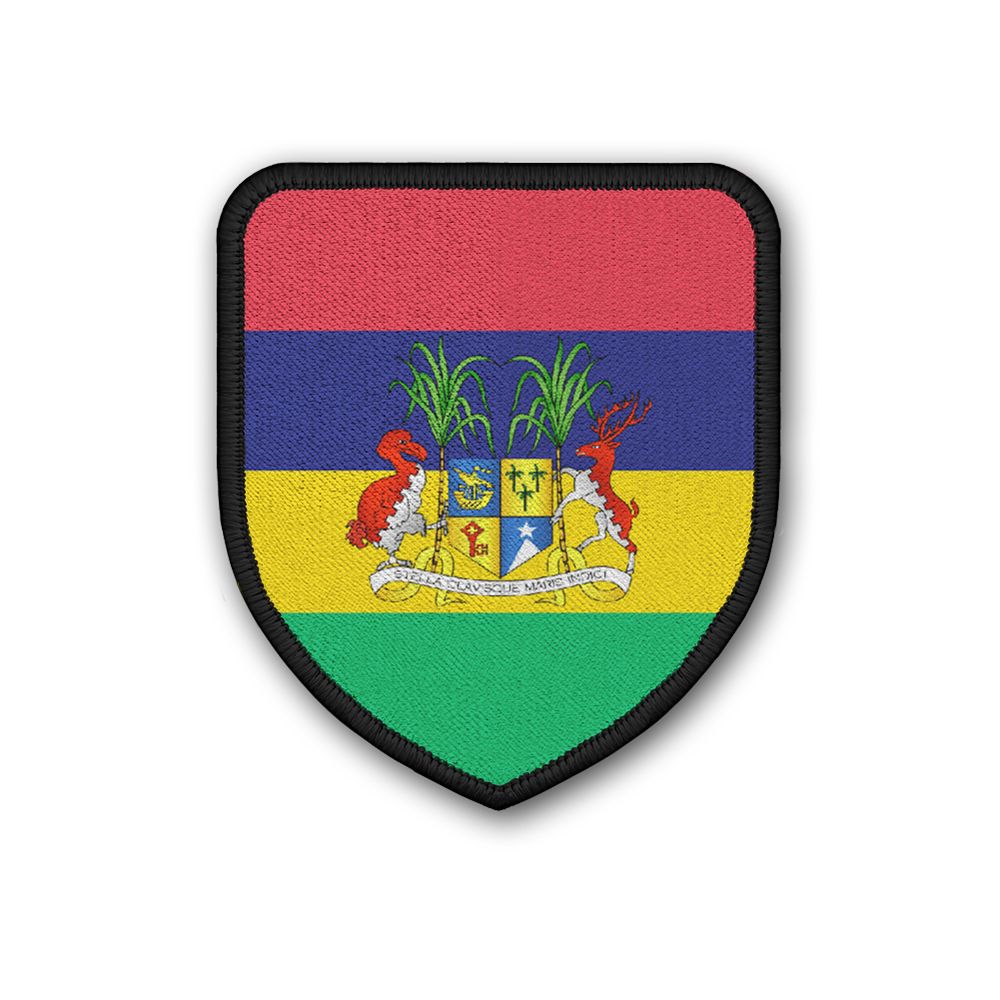 Patch Flagge of Mauritius Flagge Wappen Staat Land Landesflagge #21328
