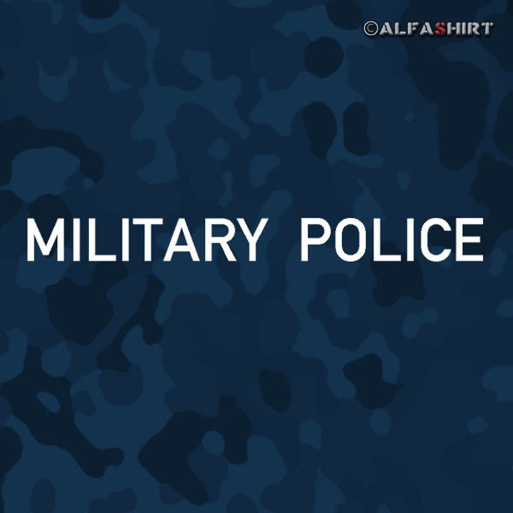 Sticker Military Police US Army Bundeswehr Military MP 20x2cm # A444