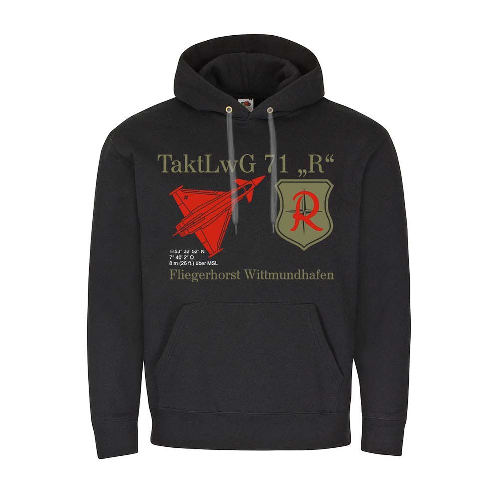 Hoodie Taktisches Luftwaffengeschwader 71 Richthofen Luftwaffe #23957