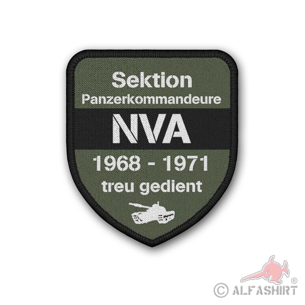 Patch section tank commanders NVA National People's Army DDR 1968-1971 #42455