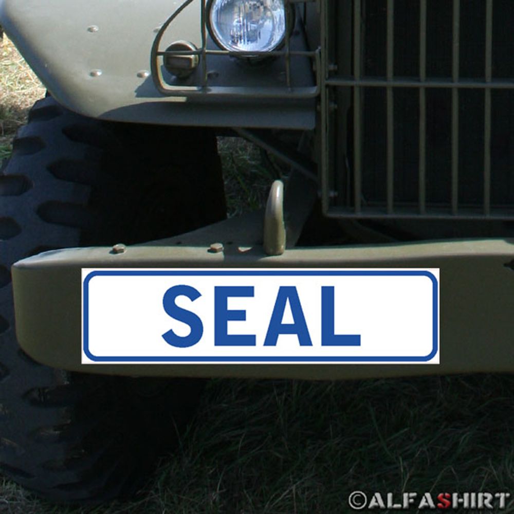 Magnetic Shield Seal Sea Air Land Elite Sof USA Vehicle Fighter Swimmer Navy # A357