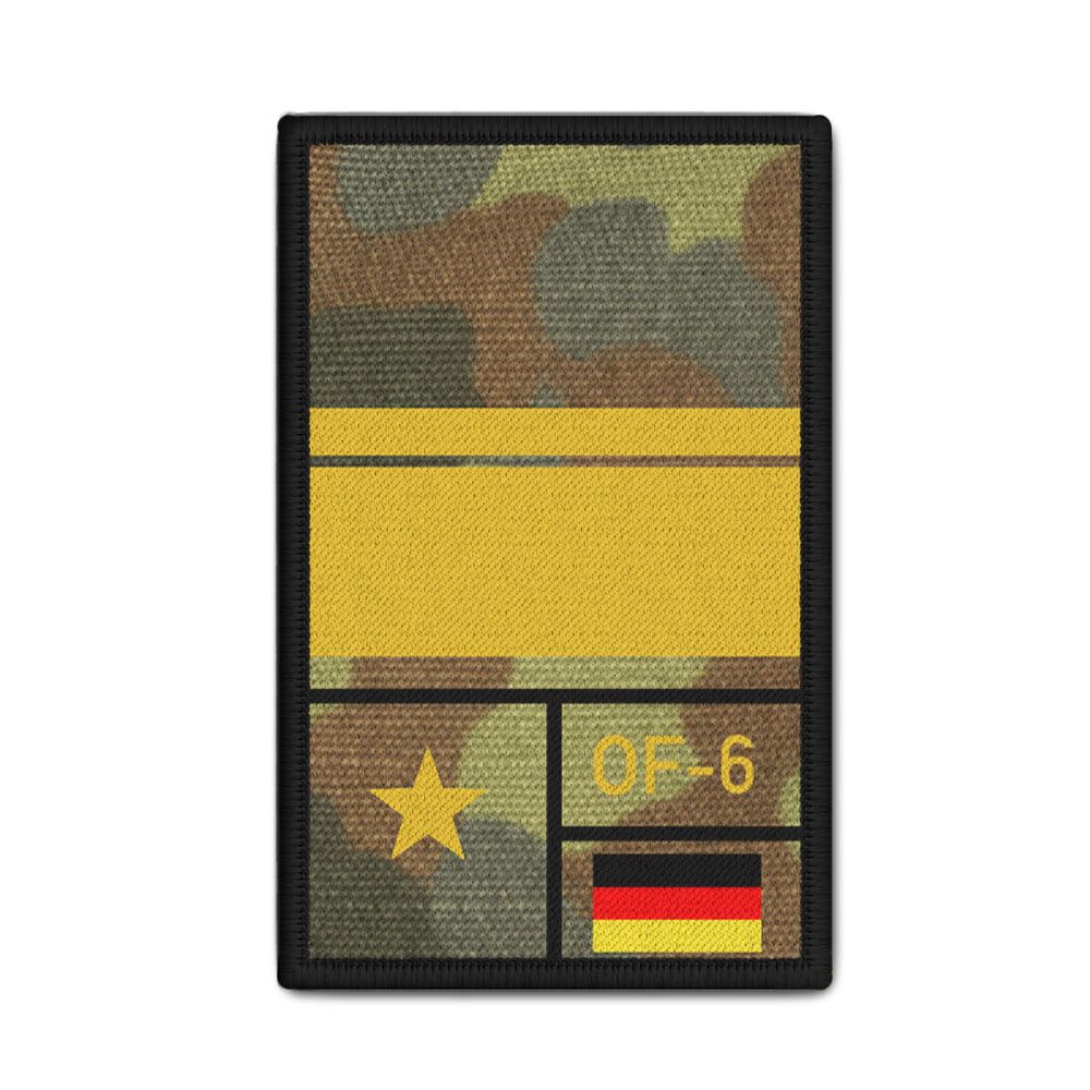 Rank Patch Bundeswehr Heer Luftwaffe Marine Flecktarn #BW-Patch