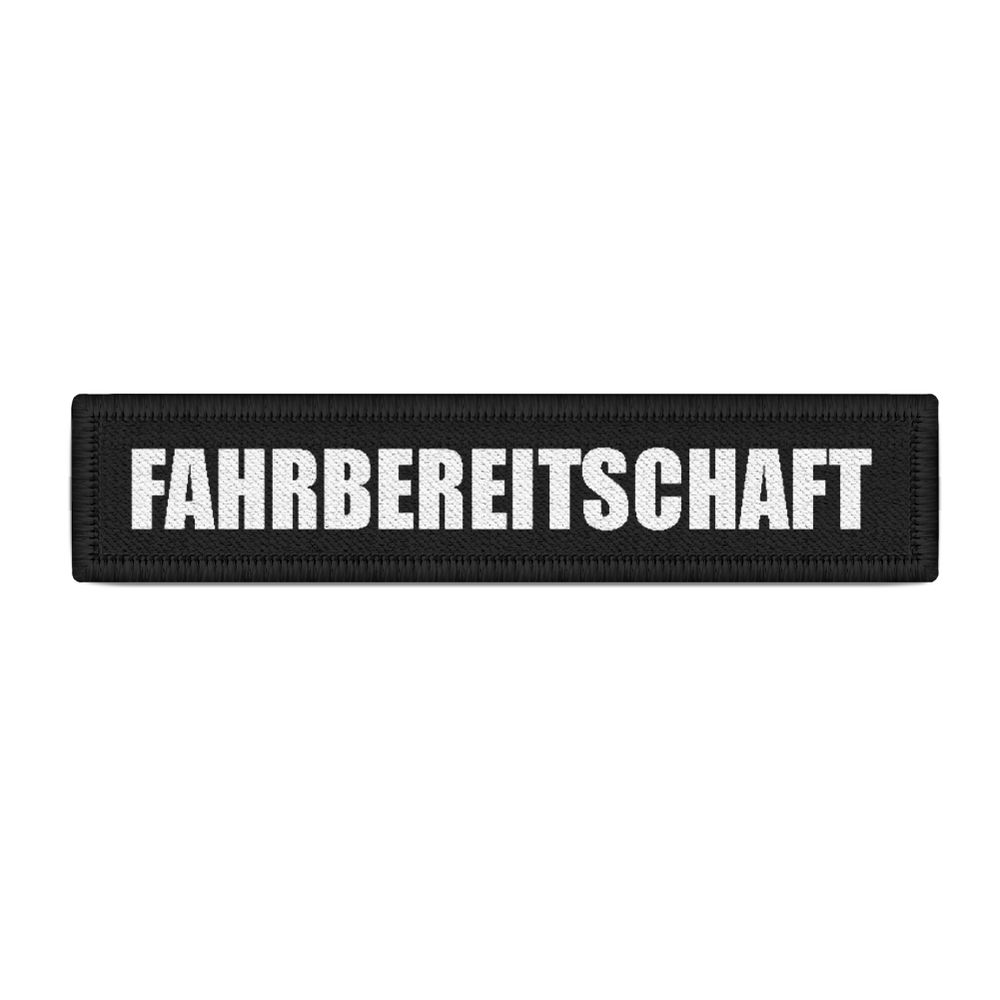 Namenspatch Fahrbereitschaft Kraft Fahrer Betrieb Uniform Aufnäher #27195