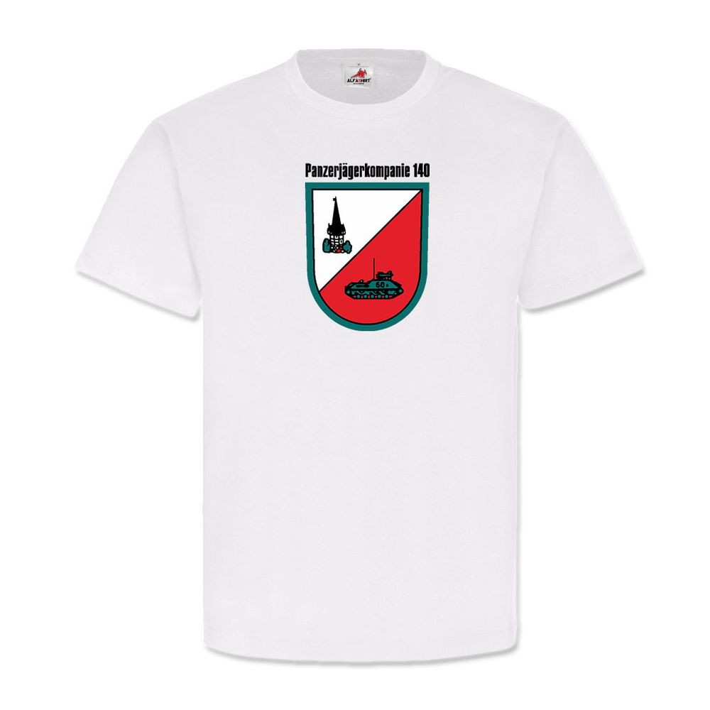 Panzerjägerkompanie 140 - PzJgKp 140 Bundeswehr Heer Stier - T Shirt #11190