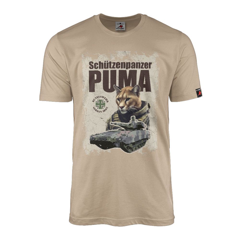 T-Shirt Infantry Fighting Vehicle Puma Army BW Main Battle Tank Protection High-Tech #25592