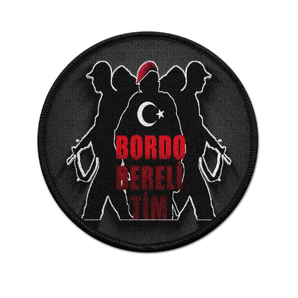 Bordo Bereli Tim Patch Army Türkei Soldaten Aufnäher Militär Türkey MAK#22815
