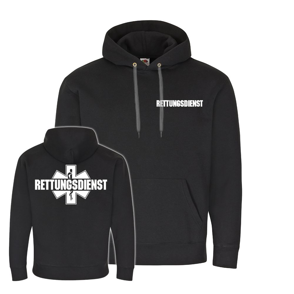 Hoodie Rettungsdienst Einsatz Lebensretter Dienst Sani Beruf Rettung #26253