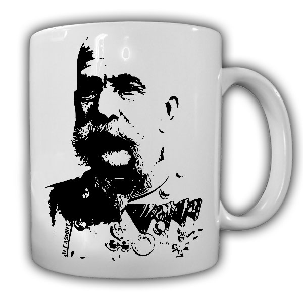 Tasse Kaiser Franz Joseph I Österreich KuK Portrait Austria Monarchie #21791