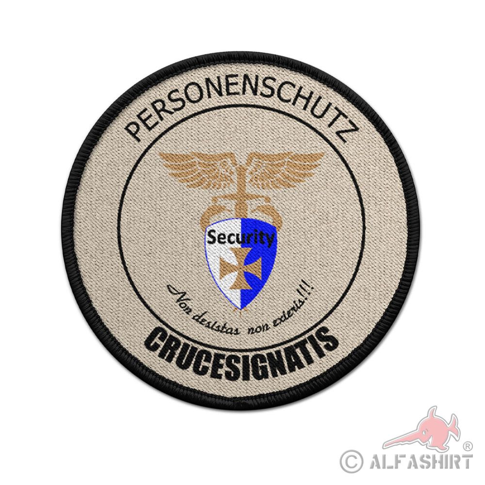Patch Personenschutz Crucesignatis #K01819