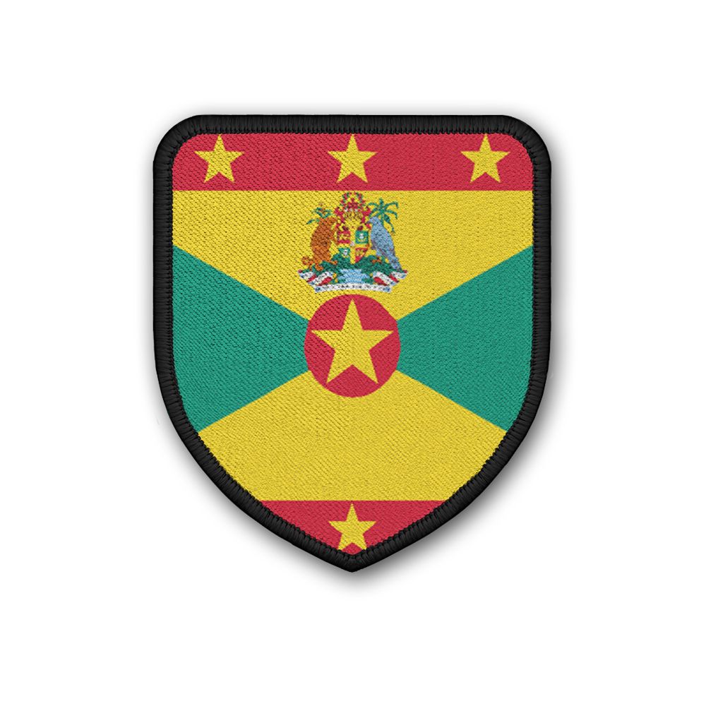 Patch Flag of Grenada Flagge Land Staat Wappen Landesflagge Zeichen #21336
