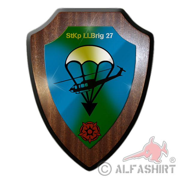 Wappenschild StKp LL Brig 27 Stabskompanie Luftlandebrigade Wappen #18139