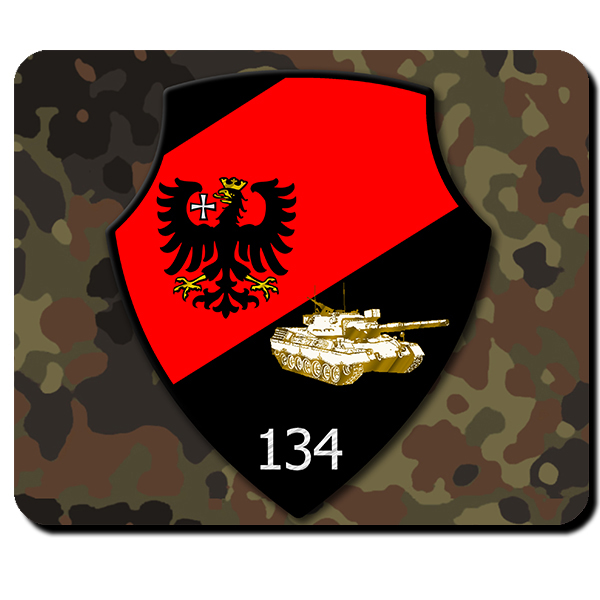 Deutschland Bundeswehr Panzer Leo 1a1 Bw Pzbtl 134 PzBtl 134- Mauspad #6402