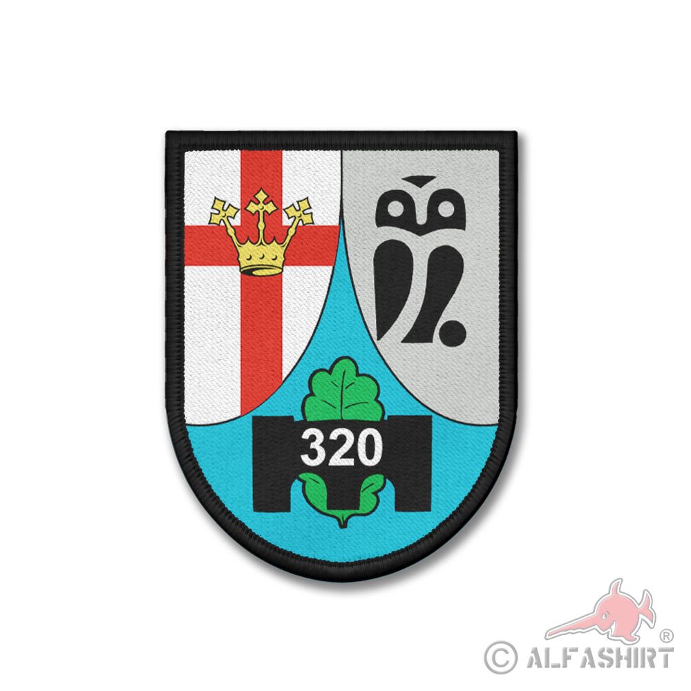 Patch PiBtl 320 Koblenz Pionierbataillon Bundeswehr Metternich Quartier #40549