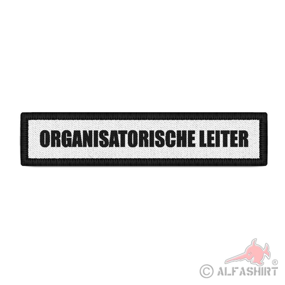 Patch Organisatorischer Leiter OrgL Aufnäher mit #40370