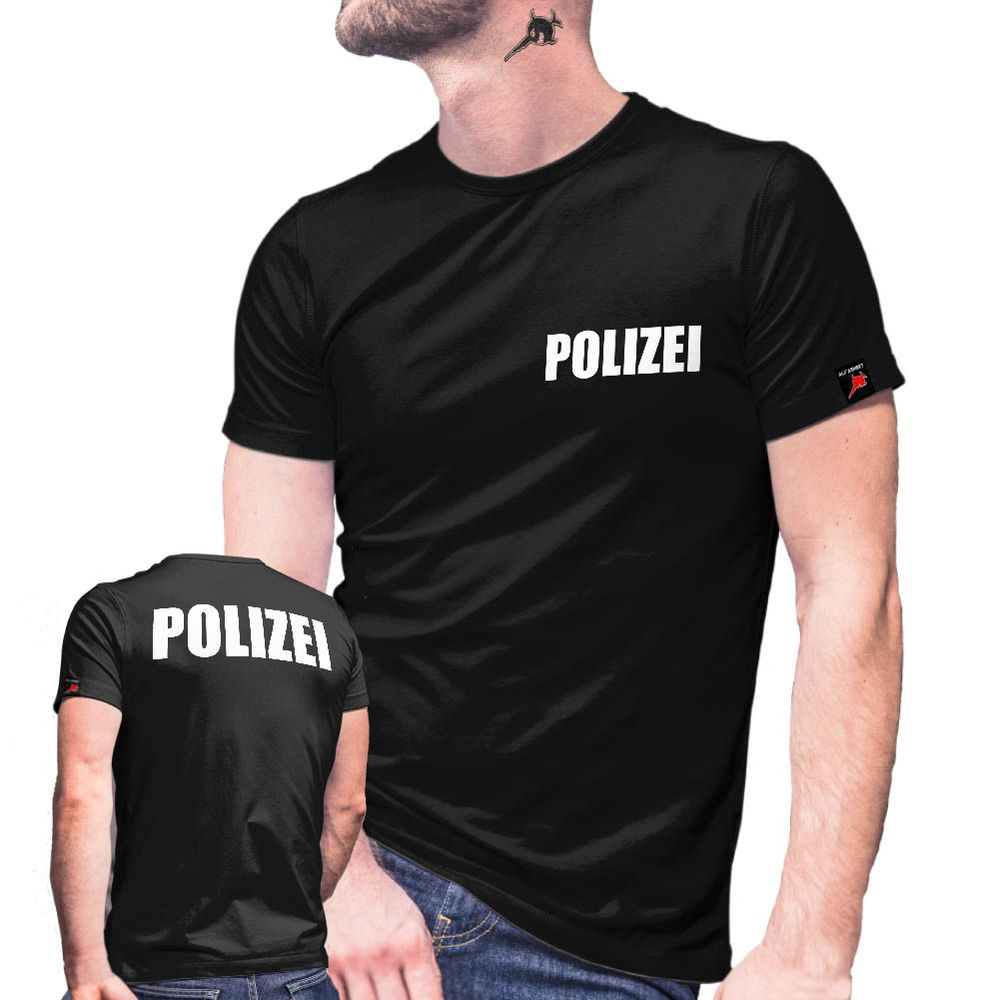 Polizei Einsatz Karneval Einheit Truppe Verband Streife Wachmann T-Shirt#30193