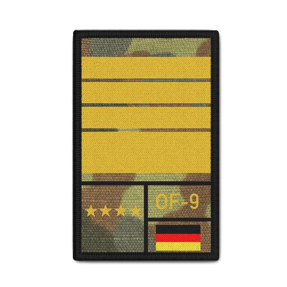 Rank Patch Bundeswehr Heer Luftwaffe Marine Flecktarn #BW-Patch