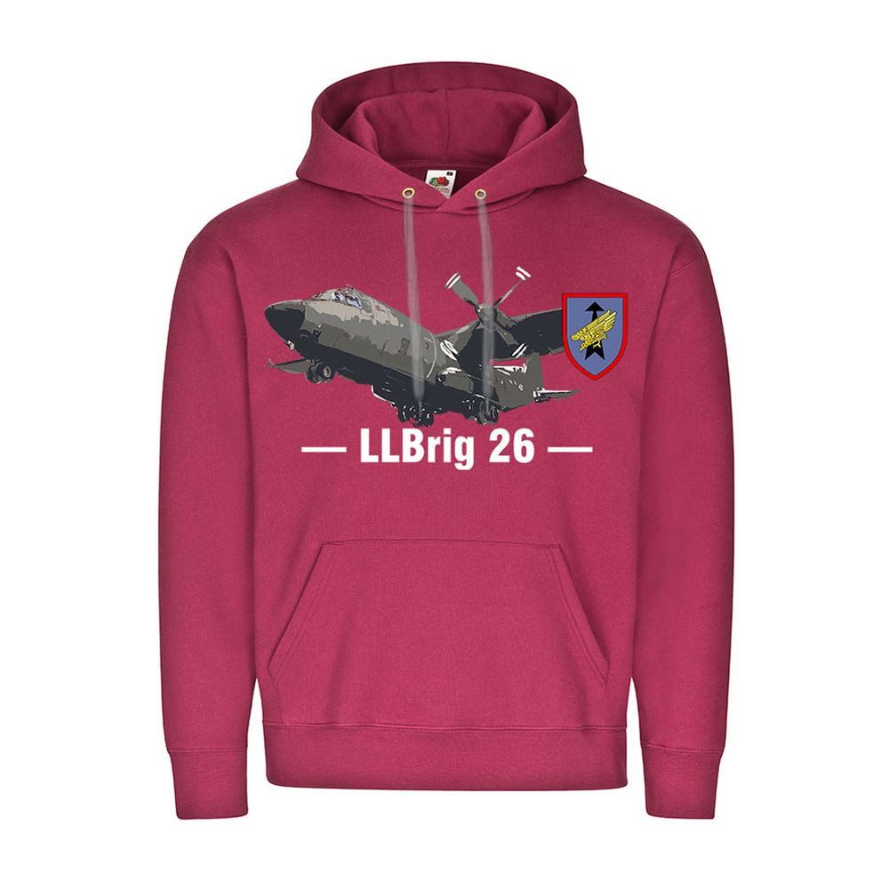 Transall LLBrig 26 Luftlandebrigade Saarland C160 Fallschirmjäger Hoodie #23206