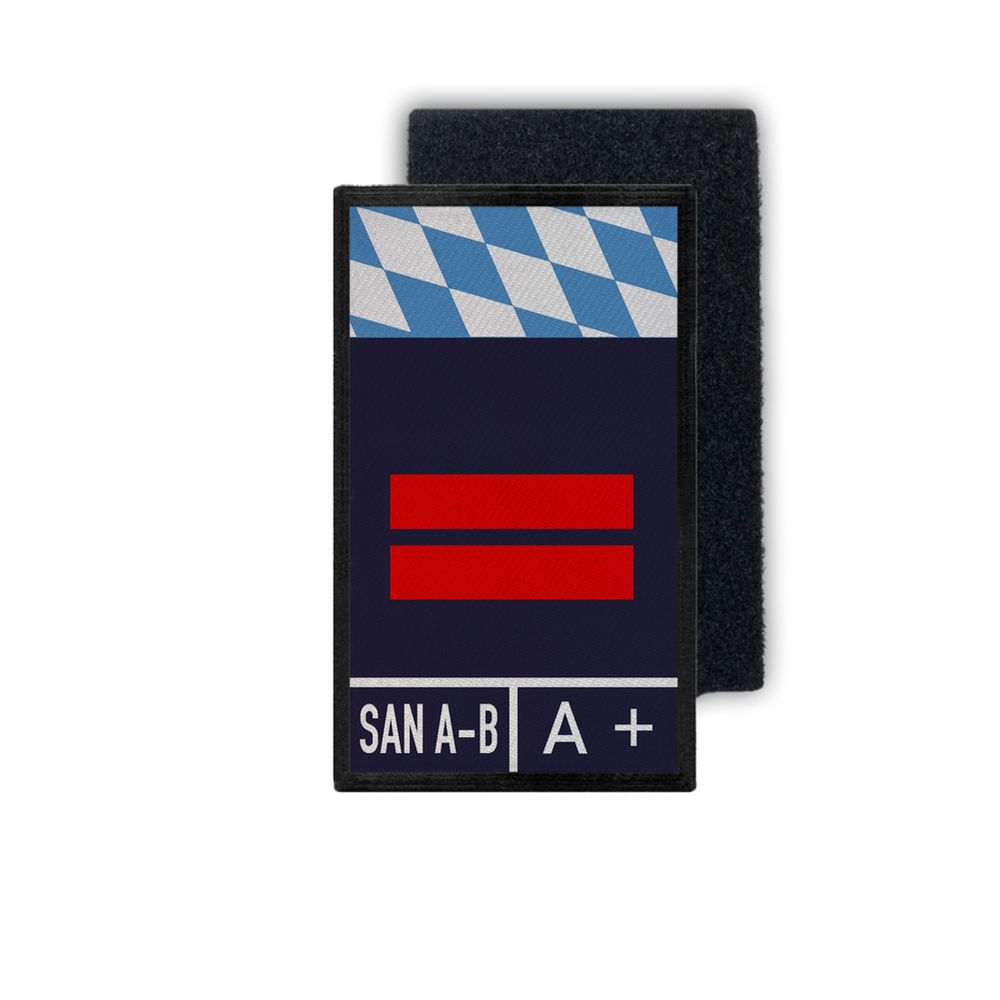 Rank Patch Feuerwehr Oberfeuerwehrmann SAN A-B Bayern A+ OFM 9,8x6cm #33595