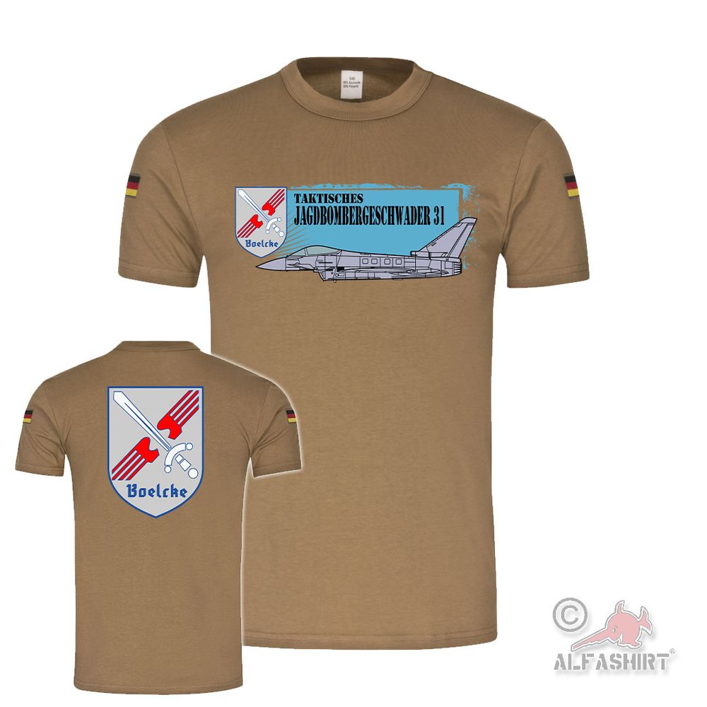 BW tropical shirt tactical fighter bomber squadron JaboG 31 TaktLwG Luftwaffe #45107