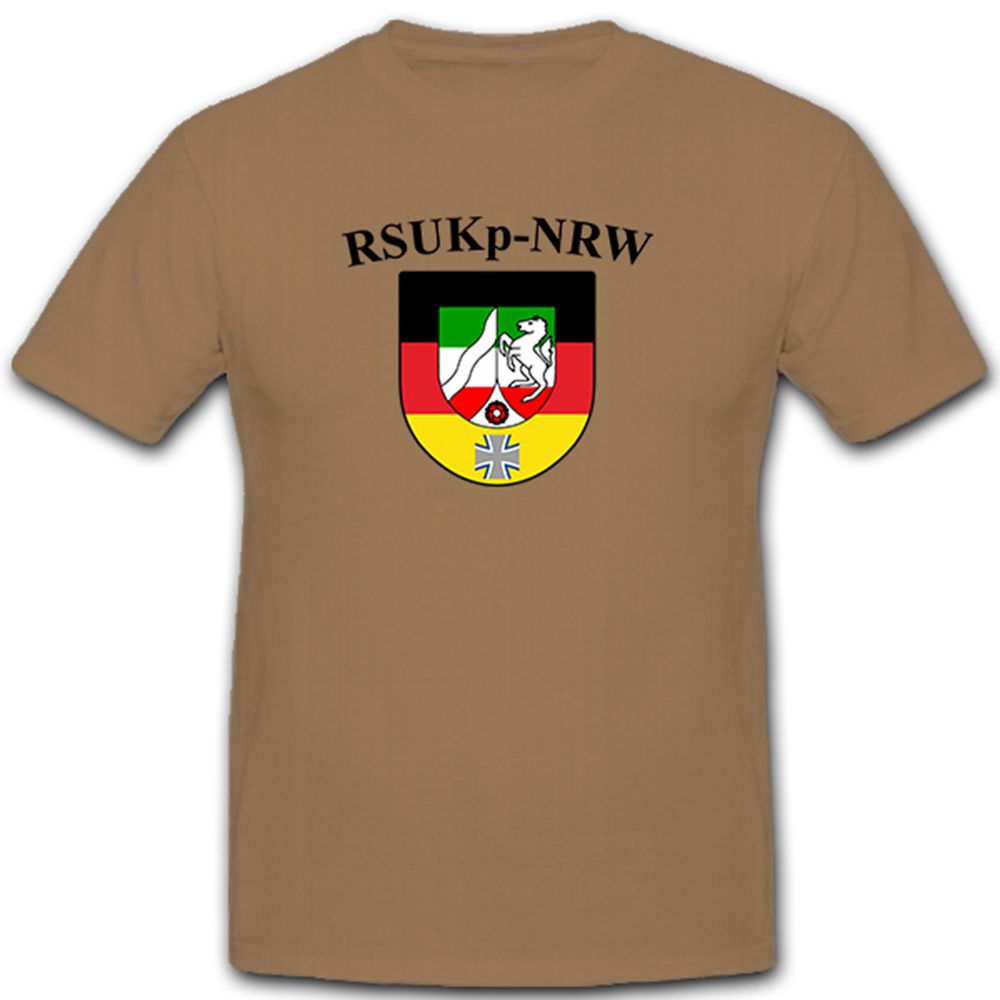 RSU Kp NRW Regionale Sicherungs- und Unterstützungskräfte Kompanie T Shirt#10608