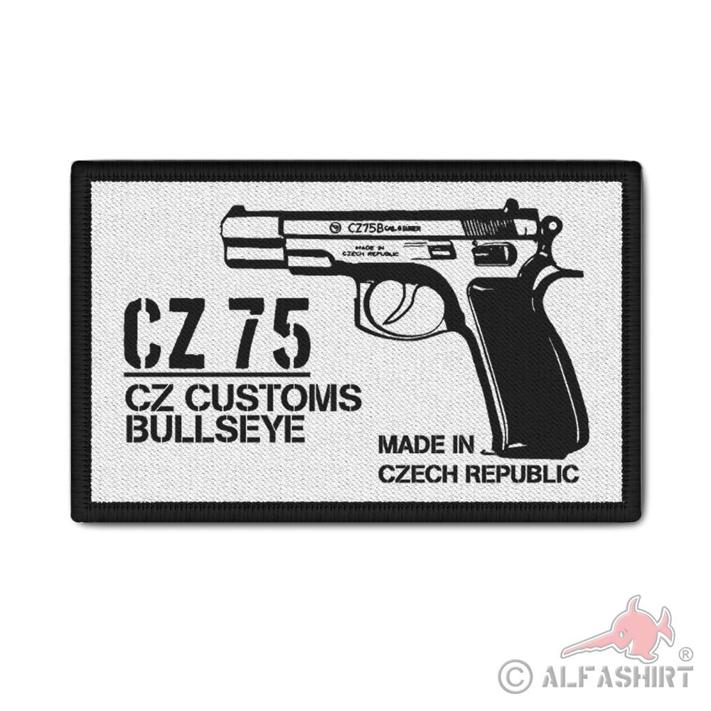 Patch CZ 75 9mm Luger pistol automatic 9mm Luger Czech Republic 9.8 x 6 #39937