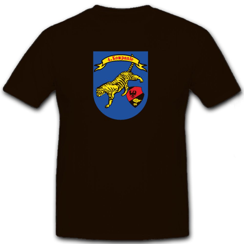4Kp PzBtl 134 Bundeswehr Abzeichen Emblem Deutschland - T Shirt #6807