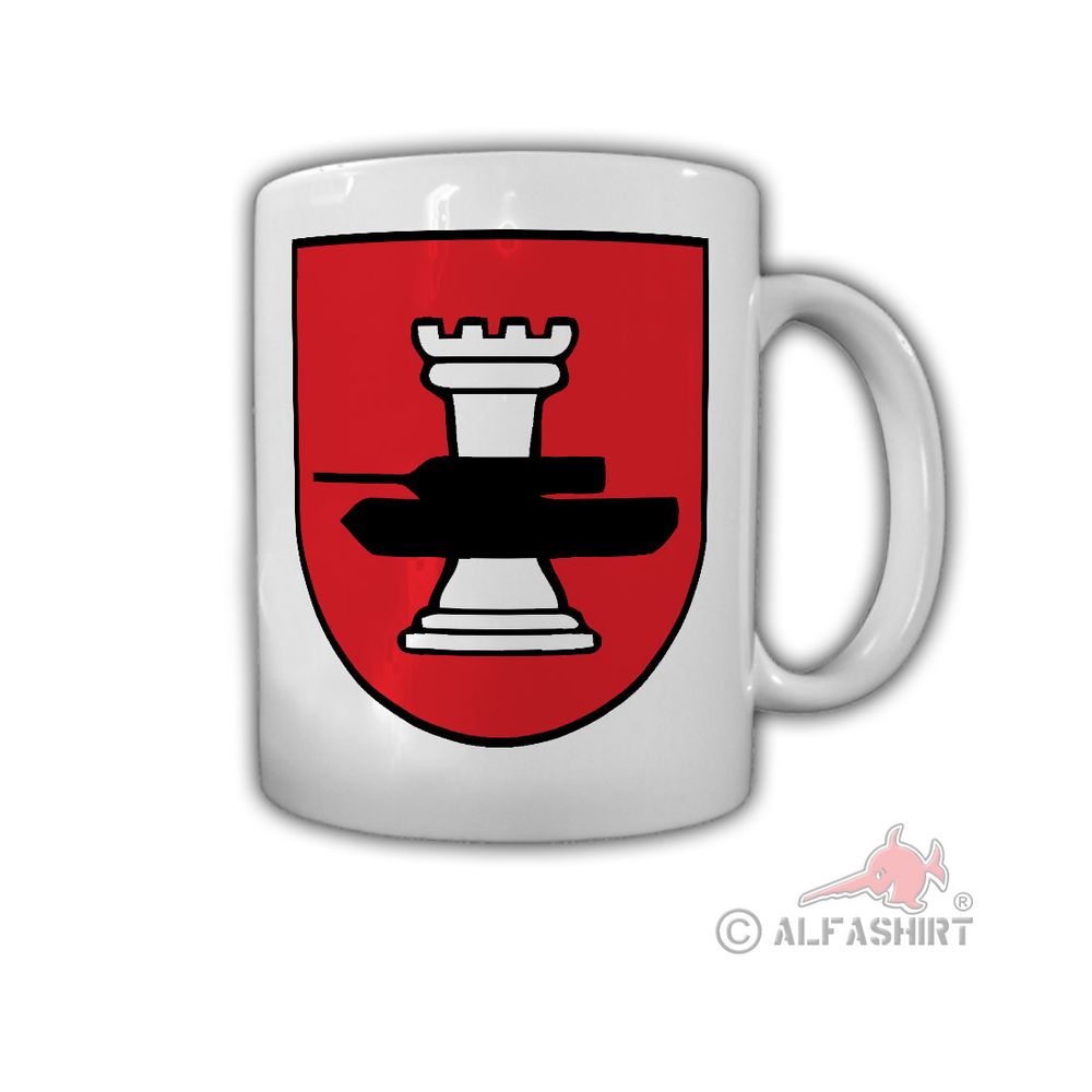 Tasse 6 PzGrenBtl 294 Panzergrenadierbataillon Kompanie Wappen Abzeichen #26714