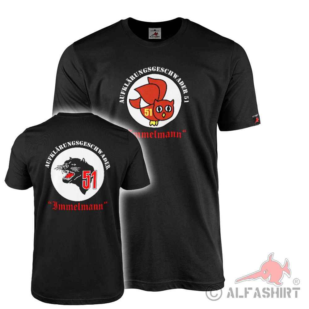 T-Shirt AG 51 Reconnaissance Squadron Tactical Air Force Squadron -#43189