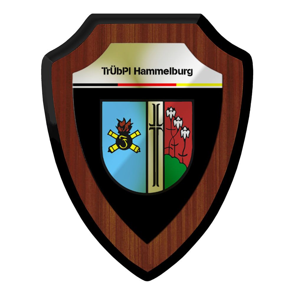 Coat of arms shield TrÜbPl Hammelburg shooting range Bavaria training area #42975
