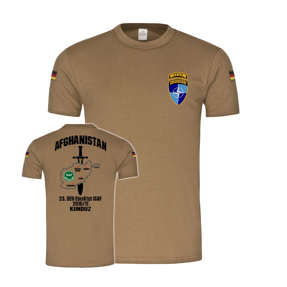 BW Tropen 23 uses Kunduz Afghanistan deployment Isaf Nato troop coat of arms # 34279