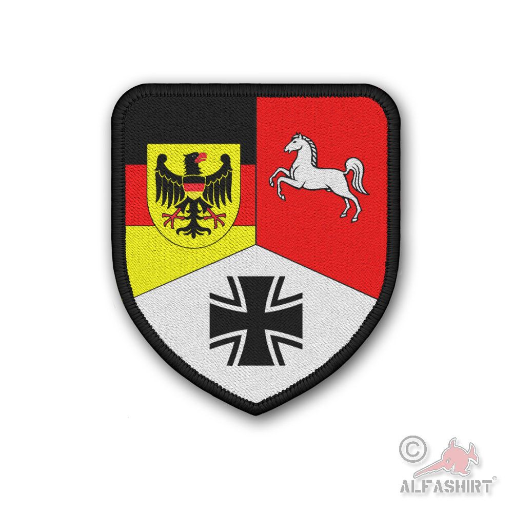 Patch 7.5x6.5cm State Command LKdo Lower Saxony Civil Military #45626