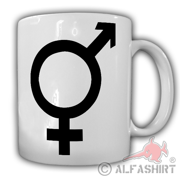 Tasse Intersexualitätssymbol Intersexual Outing Love Symbol #25754