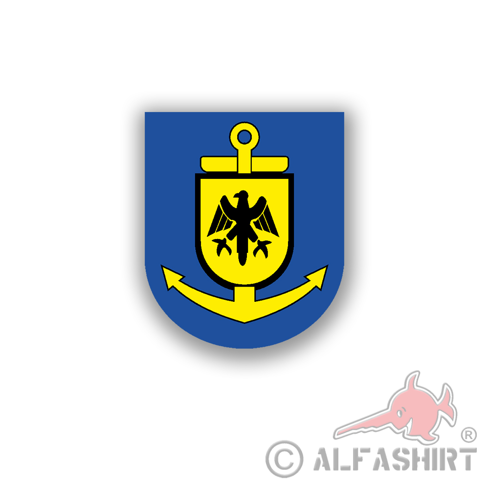 Decal Destroyer Lütjens Typ2 Marine Company Emblem 6x7cm A3456