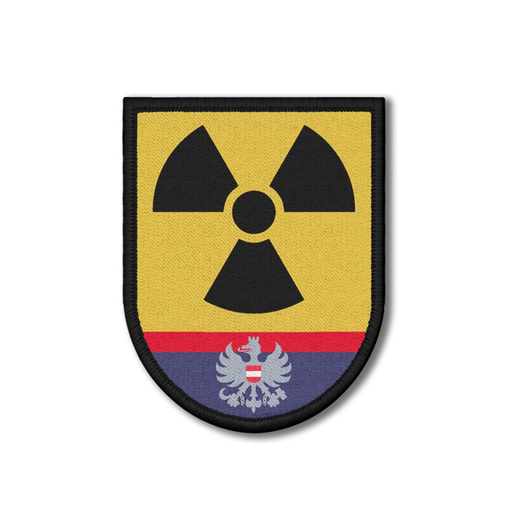 Patch Strahlenspürer Österreich Polizei Abzeichen Atom9x7cm #31363