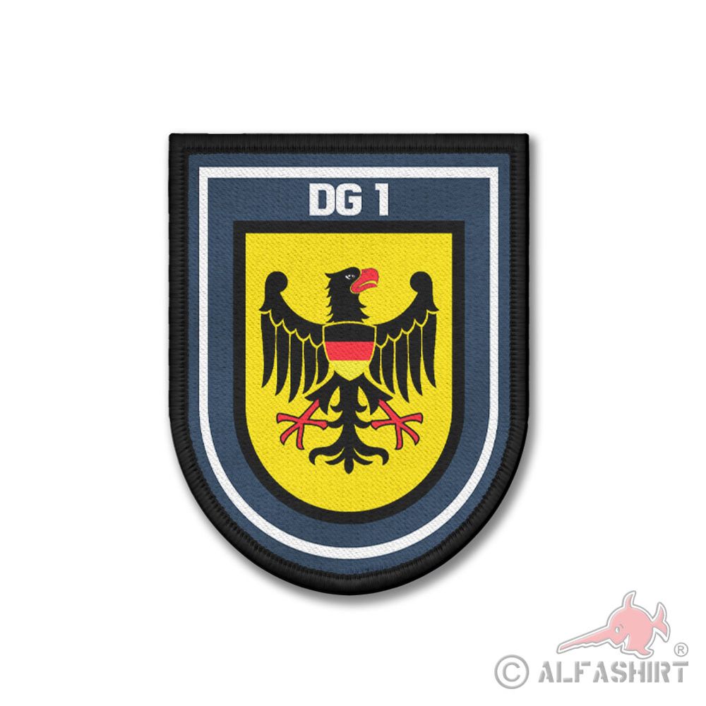 Patch Bundespolizei Abzeichen DG1 Adler Bundesadler Deutschland Wappen #41395
