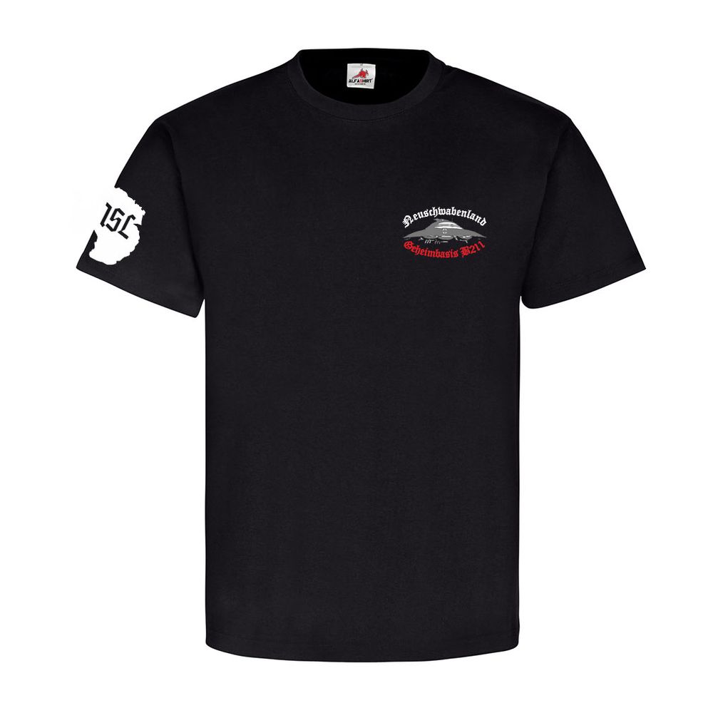 Geheimbasis B211 Neuschwabenland Antarktis Haunebu Ufo Mythos - T Shirt #8123