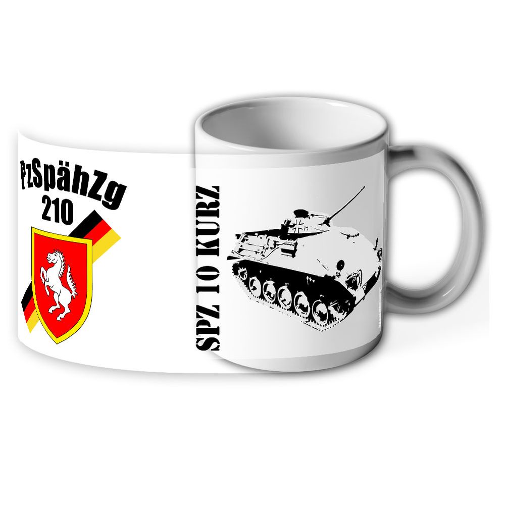 Tasse PzBrig 21 SPZ kurz Panzerbrigarde Bundeswehr Abzeichen Wappen #32128