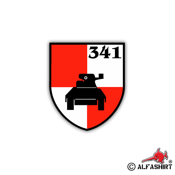 Sticker PzGrenBtl 341 Panzergrenadierbataillon Panzer Gren 7x6cm A1086