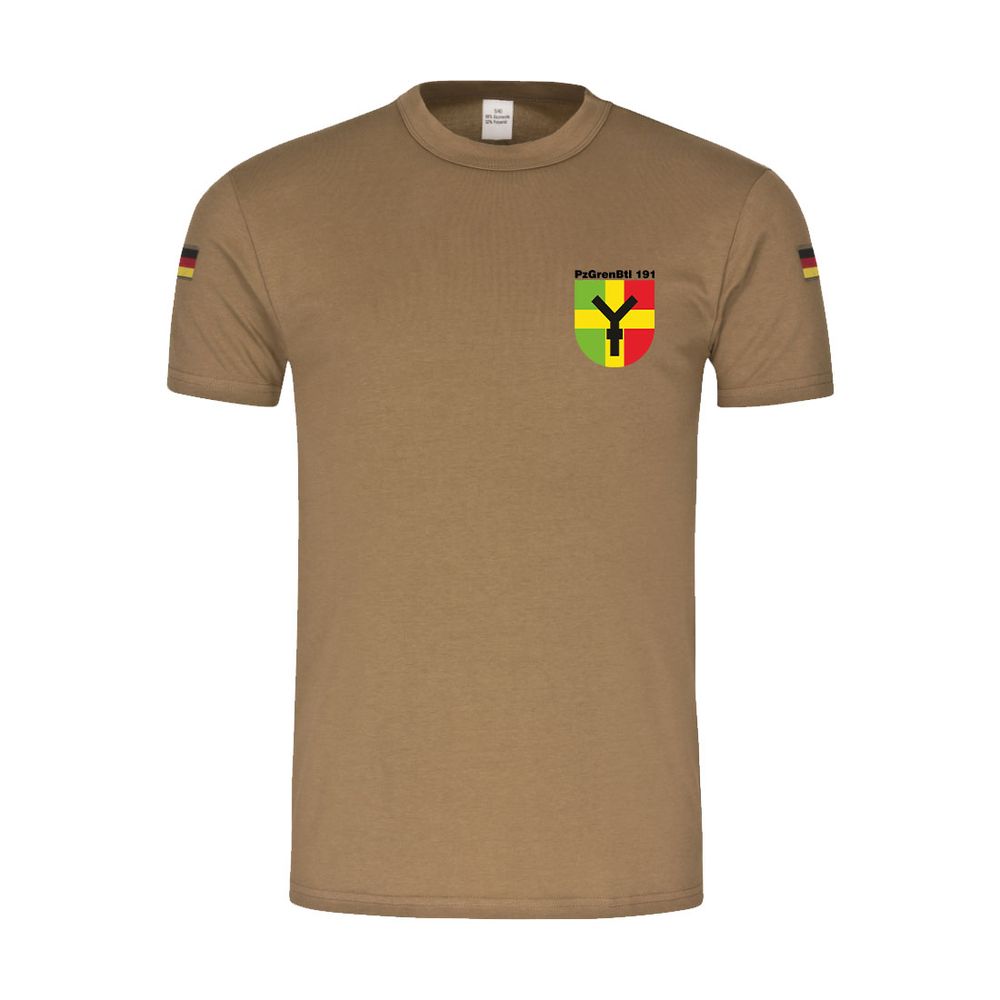 BW Tropenshirt PzGrenBtl Panzergrenadierbataillon 191 Ahlen PzGrenBrig 19 Schützenpanzer Marder #46736