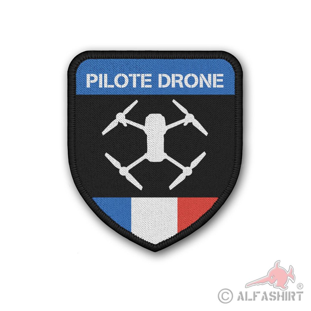 Patch Pilote Drone Frankreich France Flagge Fahne Drapeau #44307
