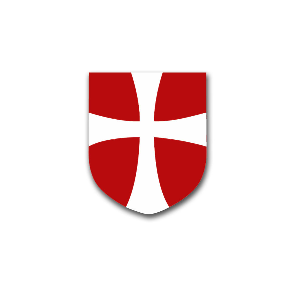 Sticker 18x15cm Coat of Arms Denmark Danish Army Armed Forces Det #A6285
