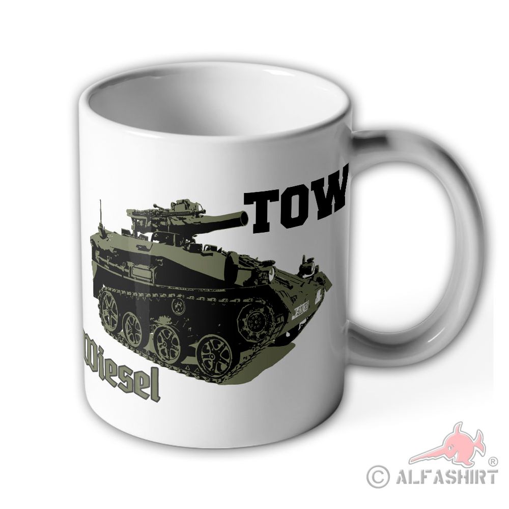 Tasse TOW Wiesel Bundeswehr Panzer Waffenträger Luftlande #12377