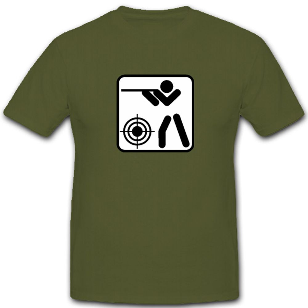 Waffen Sportschießen Luftgewehr Diablos Diabolos Bundeswehr - T Shirt #4265