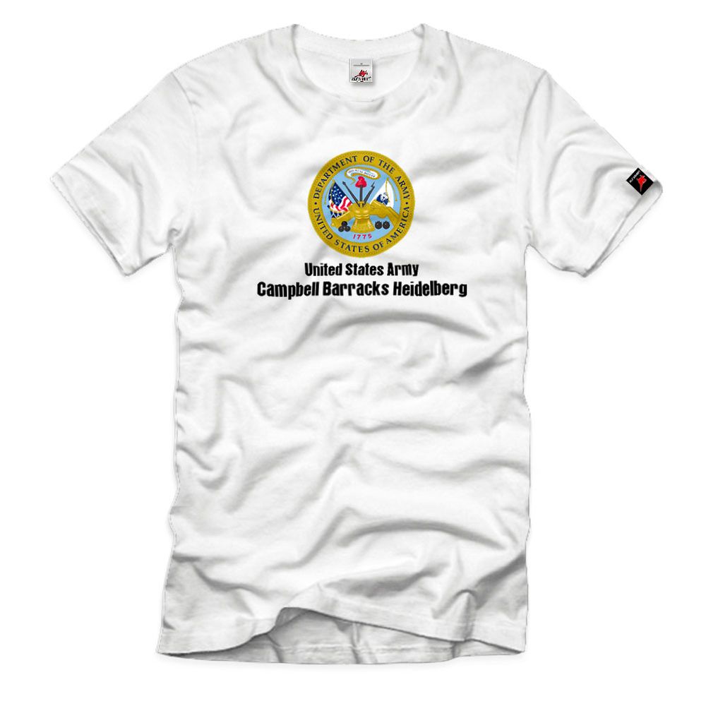 Campbell Barracks Heidelberg United States Wappen Abzeichen US - T Shirt #14184