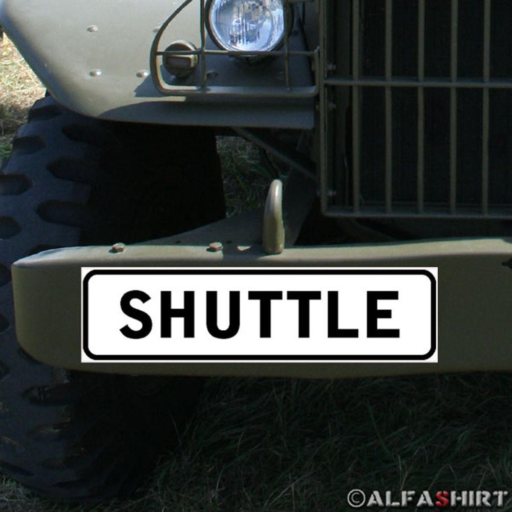 Magnetic Shield Shuttle Service Taxi Bus Carpool Driver Pick up # A359